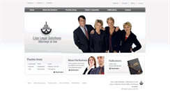 Desktop Screenshot of lisalegalsolutions.com